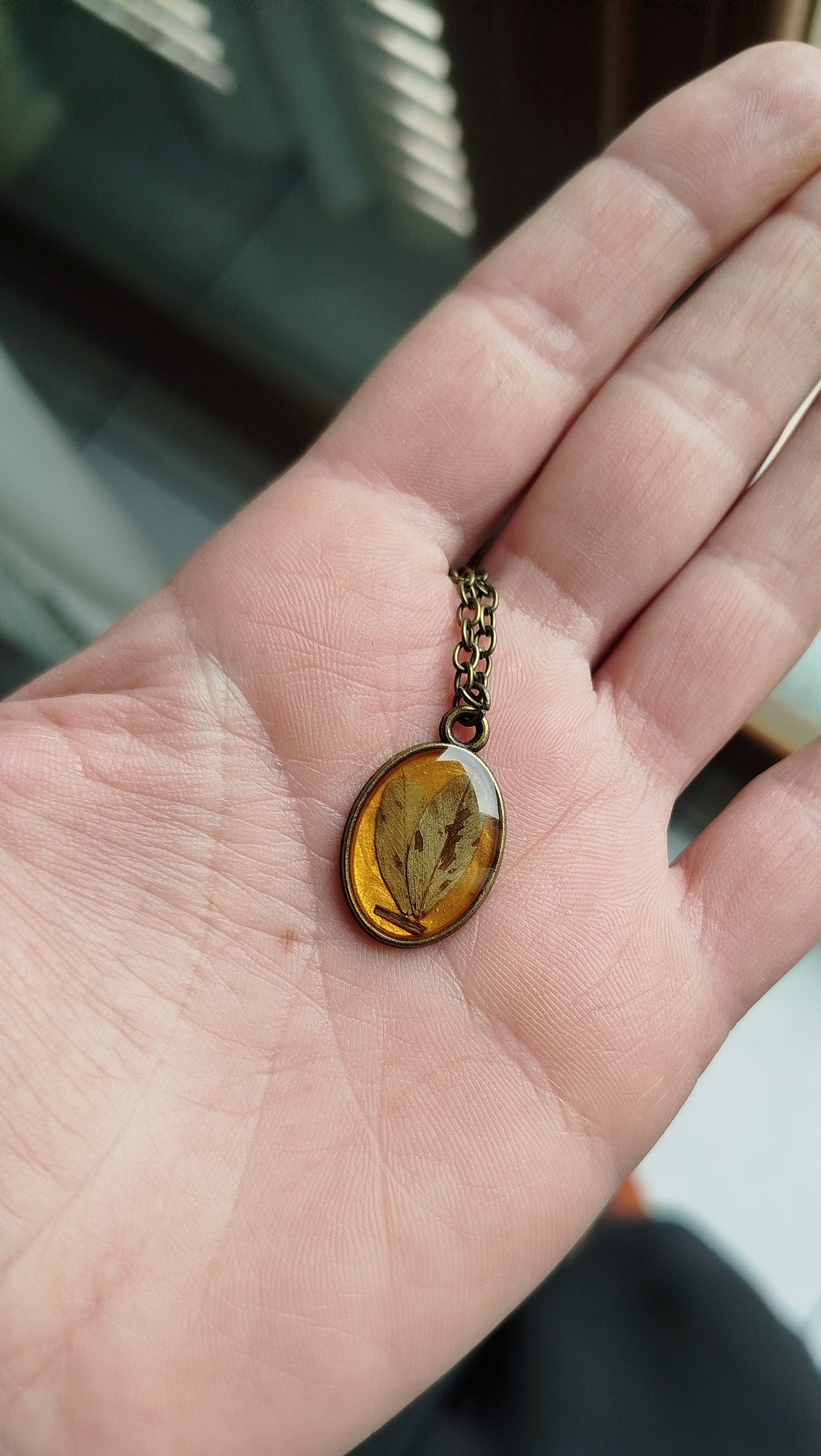 Ciondolo con veccia silvana