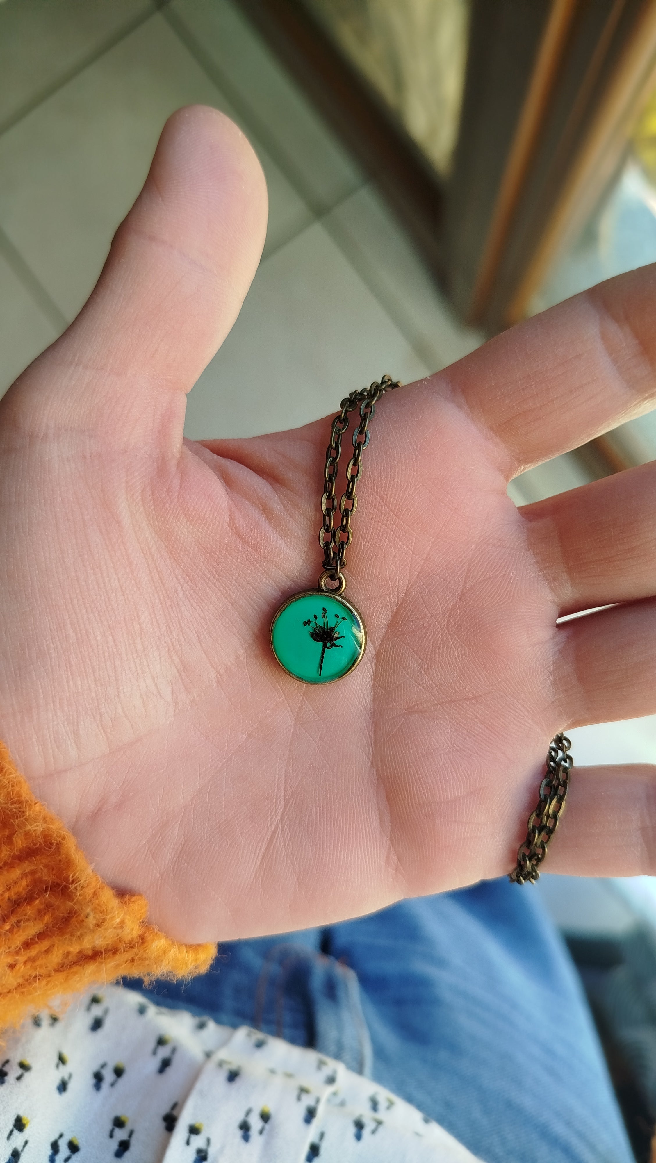 Ciondolo con fiore di acero giapponese