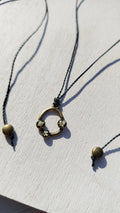Collana con carota selvatica