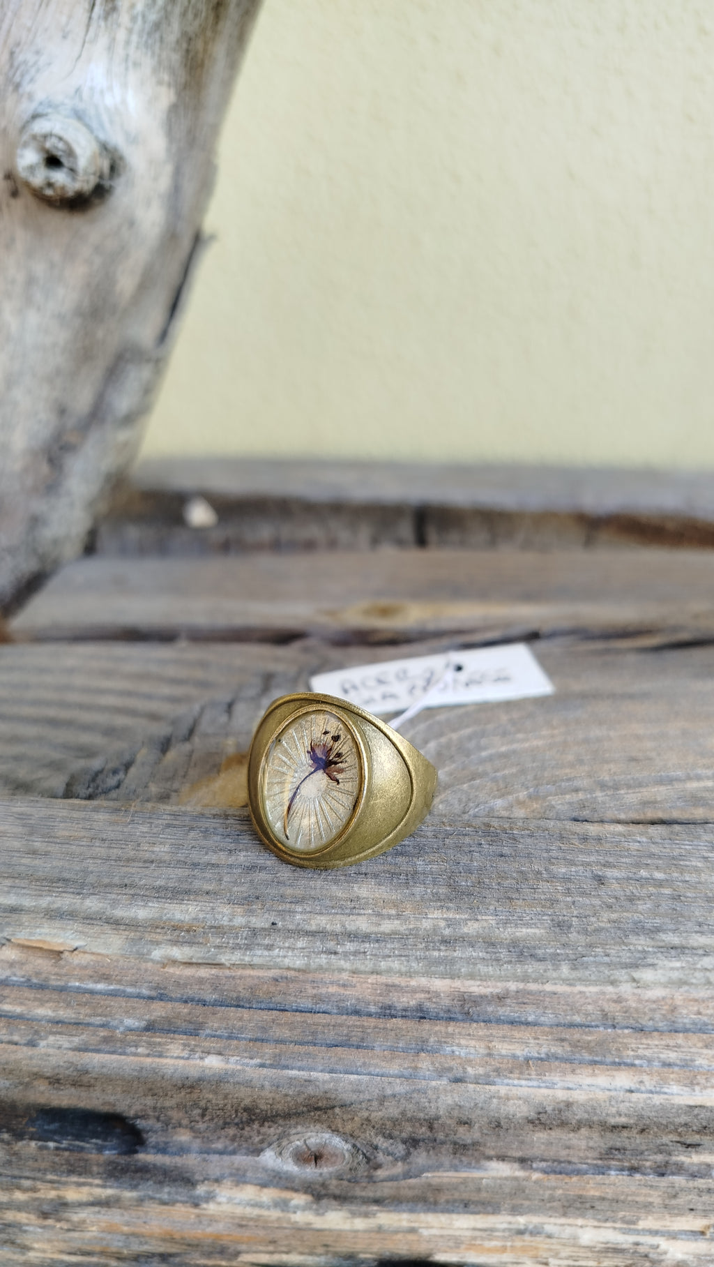 Anello misura fissa con acero giapponese